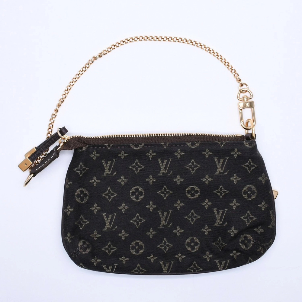 LOUIS VUITTON Pochette Accessoires accessory Pouch Clutch Monogram Lin